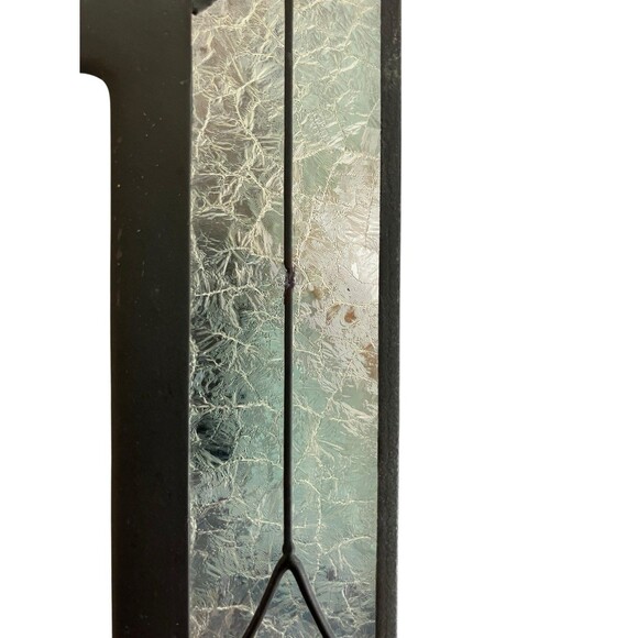 Lot of 2 Fleur-de-Lis Picture Frames Stained Glass French Country Style - Picture 11 of 16